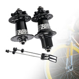 Maxbell XM490 Bike Hub Rear MTB Hub Disc Brake 6Pawls 72HD MTB Hub for Bike Black