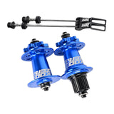 Maxbell XM490 Bike Hub Rear MTB Hub Disc Brake 6Pawls 72HD MTB Hub for Bike Blue