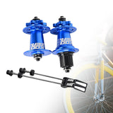 Maxbell XM490 Bike Hub Rear MTB Hub Disc Brake 6Pawls 72HD MTB Hub for Bike Blue