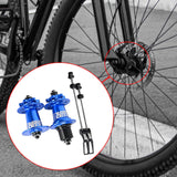 Maxbell XM490 Bike Hub Rear MTB Hub Disc Brake 6Pawls 72HD MTB Hub for Bike Blue