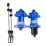 Maxbell XM490 Bike Hub Rear MTB Hub Disc Brake 6Pawls 72HD MTB Hub for Bike Blue