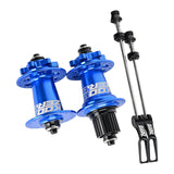 Maxbell XM490 Bike Hub Rear MTB Hub Disc Brake 6Pawls 72HD MTB Hub for Bike Blue