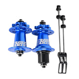 Maxbell XM490 Bike Hub Rear MTB Hub Disc Brake 6Pawls 72HD MTB Hub for Bike Blue