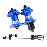 Maxbell XM490 Bike Hub Rear MTB Hub Disc Brake 6Pawls 72HD MTB Hub for Bike Blue