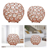 Maxbell Votive Crystal Tealight Candle Holder Stand Wedding Home Centerpiece 8cm