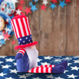 Maxbell Patriotic Gnomes Doll Tomte Plush Dolls Figurines Toys Handmade Decorations