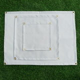 Maxbell Fireproof Mat Fire Pit Pad Deck Protect Your Lawn from Fire Burn 80x80cm