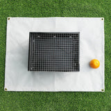 Maxbell Fireproof Mat Fire Pit Pad Deck Protect Your Lawn from Fire Burn 80x80cm