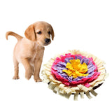 Maxbell Pet Puppy Dog Snuffle Mat Nose Work Slow Feeder Foraging Skill Beige