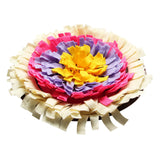 Maxbell Pet Puppy Dog Snuffle Mat Nose Work Slow Feeder Foraging Skill Beige