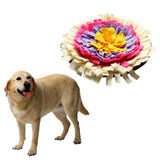 Maxbell Pet Puppy Dog Snuffle Mat Nose Work Slow Feeder Foraging Skill Beige