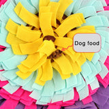 Maxbell Pet Puppy Dog Snuffle Mat Nose Work Slow Feeder Foraging Skill Light Blue