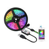 Maxbell LED Strip Lights TV Backlight 1/2/3/4/5M RGB USB Colored Changing 3Meters