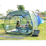 Maxbell Portable Screen House Room Camping Tent Outdoor Canopy Pop Up Gazebo Blue