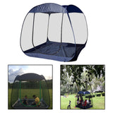 Maxbell Portable Screen House Room Camping Tent Outdoor Canopy Pop Up Gazebo Blue