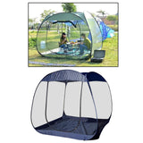 Maxbell Portable Screen House Room Camping Tent Outdoor Canopy Pop Up Gazebo Blue