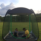 Maxbell Portable Screen House Room Camping Tent Outdoor Canopy Pop Up Gazebo Green