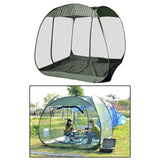 Maxbell Portable Screen House Room Camping Tent Outdoor Canopy Pop Up Gazebo Green