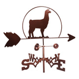 Maxbell Alpaca Weather Vane Wind Direction Indicator Outdoor Barn Silhouettes Decor