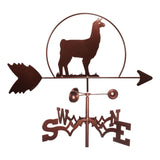 Maxbell Alpaca Weather Vane Wind Direction Indicator Outdoor Barn Silhouettes Decor