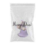 Maxbell 40cm Gnome Doll Purple Faceless Elf Plush Toy Ornament Child Companion Craft