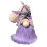 Maxbell 40cm Gnome Doll Purple Faceless Elf Plush Toy Ornament Child Companion Craft