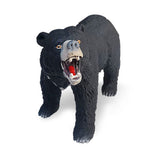 4x Black Bear Figurine Craft Tabletop Statues Rustic Decor Collectible Gift