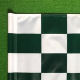 Maxbell Golf Flag Training Putting Green Flags for Yard,Garden, Indoor Green White