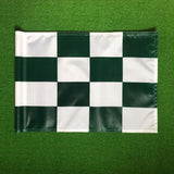 Maxbell Golf Flag Training Putting Green Flags for Yard,Garden, Indoor Green White