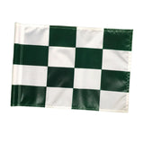 Maxbell Golf Flag Training Putting Green Flags for Yard,Garden, Indoor Green White