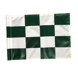 Maxbell Golf Flag Training Putting Green Flags for Yard,Garden, Indoor Green White