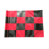 Maxbell Golf Flag Training Putting Green Flags for Yard,Garden, Indoor Red Black