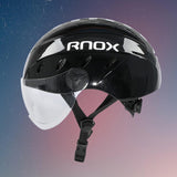 Maxbell Mountain Bicycle Helmet MTB Road Cycling Electric Bike Helmet Unisex Black
