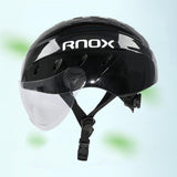 Maxbell Mountain Bicycle Helmet MTB Road Cycling Electric Bike Helmet Unisex Black
