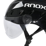 Maxbell Mountain Bicycle Helmet MTB Road Cycling Electric Bike Helmet Unisex Black