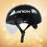 Maxbell Mountain Bicycle Helmet MTB Road Cycling Electric Bike Helmet Unisex Black