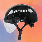 Maxbell Mountain Bicycle Helmet MTB Road Cycling Electric Bike Helmet Unisex Black