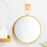 Maxbell Round Mirror Makeup Vanity Dressing Mirror Bathroom Mirrors M