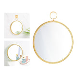 Maxbell Round Mirror Makeup Vanity Dressing Mirror Bathroom Mirrors M