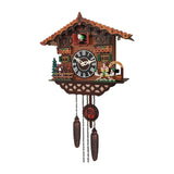 Wooden Retro Cuckoo Clock Wall Clocks Farmhouse Clock Windchime House Boat