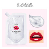 Maxbell Makeup Cosmetics Lip Gloss Base Essence Non-sticky DIY Making 50ml Clear