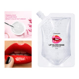 Maxbell Makeup Cosmetics Lip Gloss Base Essence Non-sticky DIY Making 50ml Clear