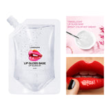 Maxbell Makeup Cosmetics Lip Gloss Base Essence Non-sticky DIY Making 50ml Clear