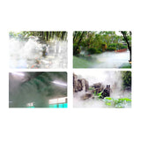 Maxbell Ultrasonic Mist Maker Rockery Pond Fogger Aquarium Atomizer 10 Heads