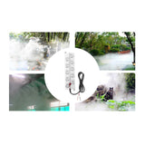 Maxbell Ultrasonic Mist Maker Rockery Pond Fogger Aquarium Atomizer 10 Heads