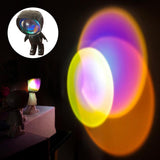 Maxbell Sunset Projection Lamp Night Light Home Party Bedroom Decor Black Sunset Light
