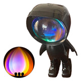 Maxbell Sunset Projection Lamp Night Light Home Party Bedroom Decor Black Sunset Light