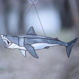 Maxbell Acrylic Shark Suncatcher Door Hanging Panel Animal Pendant Tree Decor Craft
