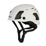 Maxbell Resistant Helmet with Visor Goggles for Outdoor Climbing White