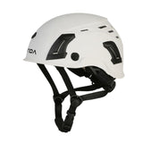 Maxbell Resistant Helmet with Visor Goggles for Outdoor Climbing White